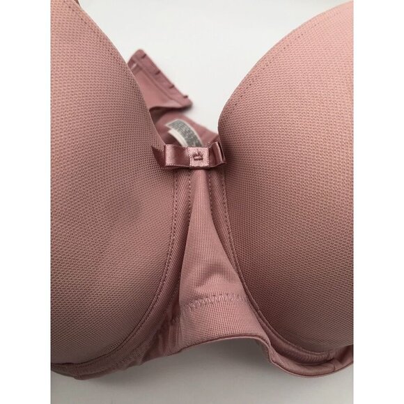 Ava & Viv T-Shirt Bra Lightly Lined Convertible Dusty Rose Underwire Womens 44DD - Picture 3 of 9